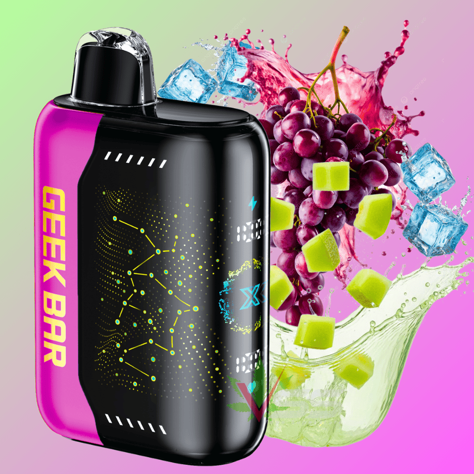 Geek Bar Pulse X 25K Disposable Vape - Grape Honeydew Ice 25000 Puffs / 20mg Airdrie Vape SuperStore and Bong Shop Alberta Canada