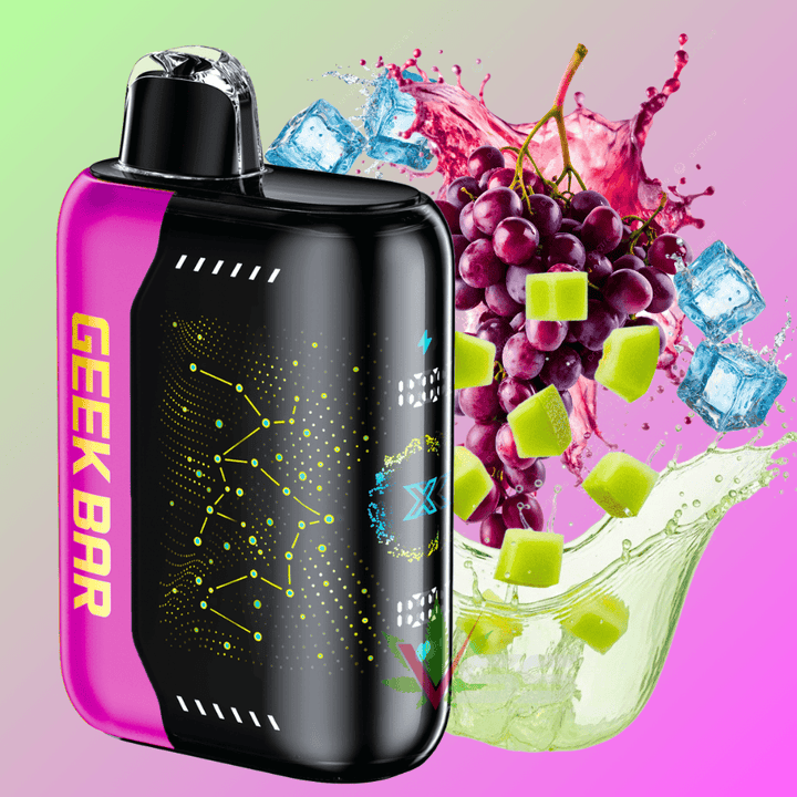 Geek Bar Pulse X 25K Disposable Vape - Grape Honeydew Ice 25000 Puffs / 20mg Airdrie Vape SuperStore and Bong Shop Alberta Canada