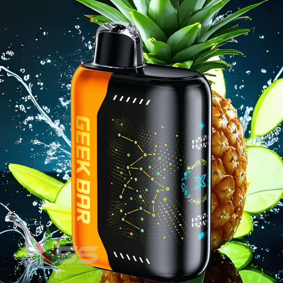 Geek Bar Pulse X 25K Disposable Vape - Pineapple Lime Ice in Alberta - Airdrie Vape SuperStore & Bong Shop Geek Bar Pulse X 25K Disposable Vape - Pineapple Lime Ice in Alberta - Airdrie Vape SuperStore & Bong Shop