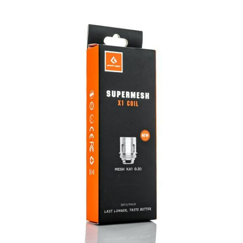 Geekvape Super Mesh Replacement Coils X1 0.2ohm Airdrie Vape SuperStore and Bong Shop Alberta Canada