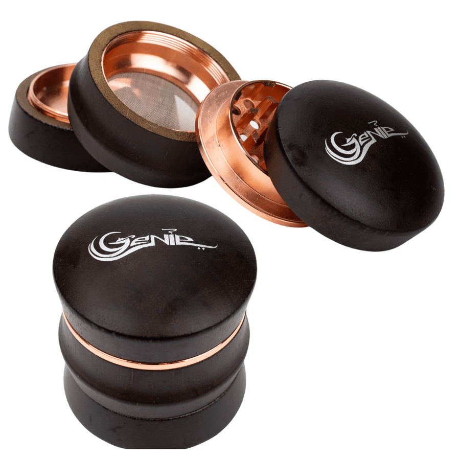 Genie Heavy 4pc Herb Grinder-2.5" Airdrie Vape SuperStore and Bong Shop Alberta Canada