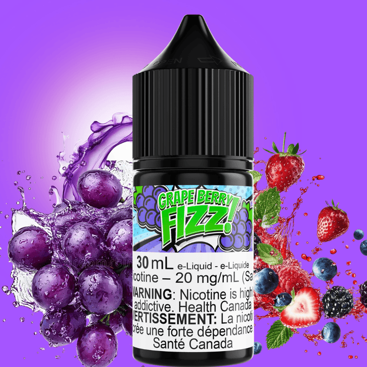 Grape Berry Fizz Salt by Maverick E-Liquid Airdrie Vape SuperStore and Bong Shop Alberta Canada