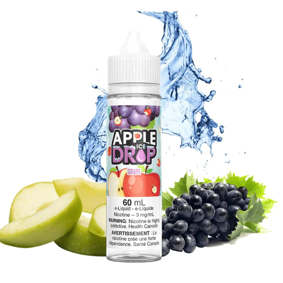 Grape Ice by Apple Drop E-Liquid 0mg / 60ml Airdrie Vape SuperStore and Bong Shop Alberta Canada