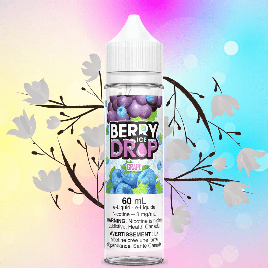 Grape Ice by Berry Drop E-Liquid Airdrie Vape SuperStore and Bong Shop Alberta Canada