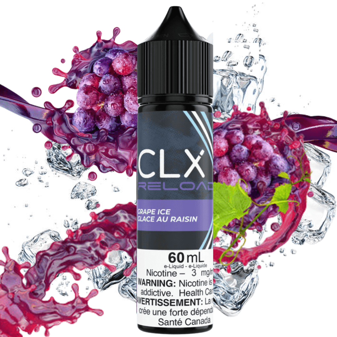 Grape Ice by CLX E-Liquid-Voted Best Vape Store in Airdrie 2023 - Airdrie  Vape SuperStore & Bong Shop