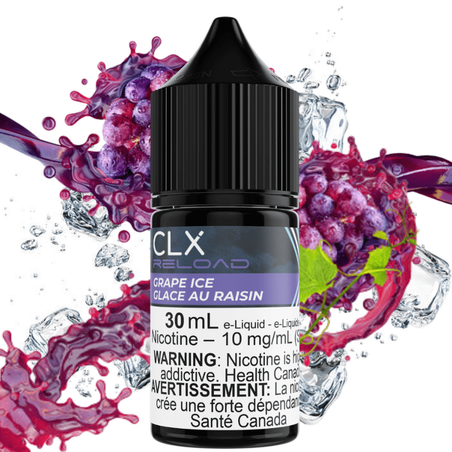Grape Ice Salt by CLX Reload E-Liquid Airdrie Vape SuperStore and Bong Shop Alberta Canada