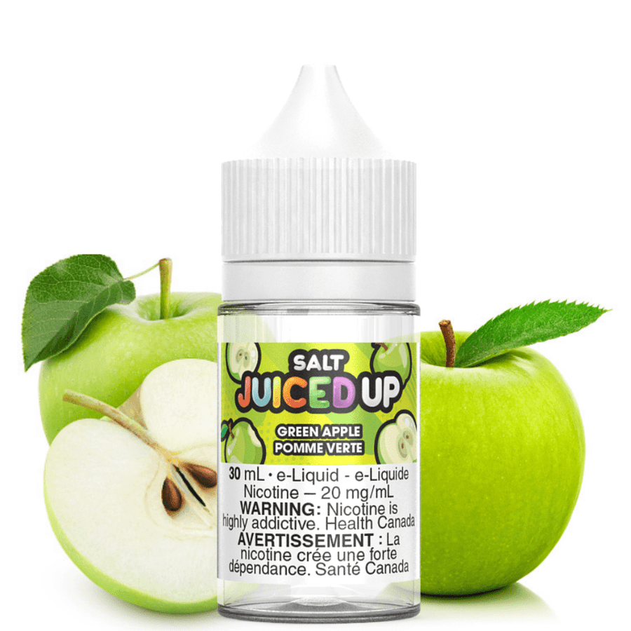 Green Apple Salts by Juiced Up E-Liquid 12mg Airdrie Vape SuperStore and Bong Shop Alberta Canada
