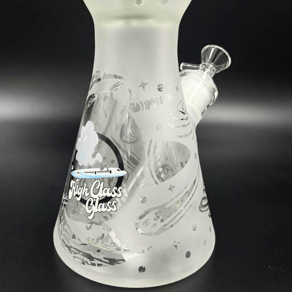 High Class Glass Universe Beaker Bong 18" Airdrie Vape SuperStore and Bong Shop Alberta Canada