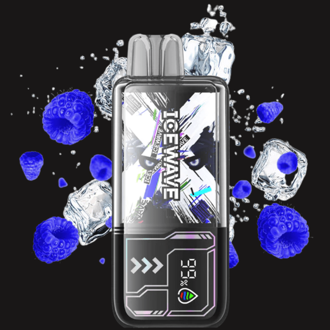 Icewave X8500 Disposable Vape-Blue Razz Ice 20mg Airdrie Vape SuperStore and Bong Shop Alberta Canada