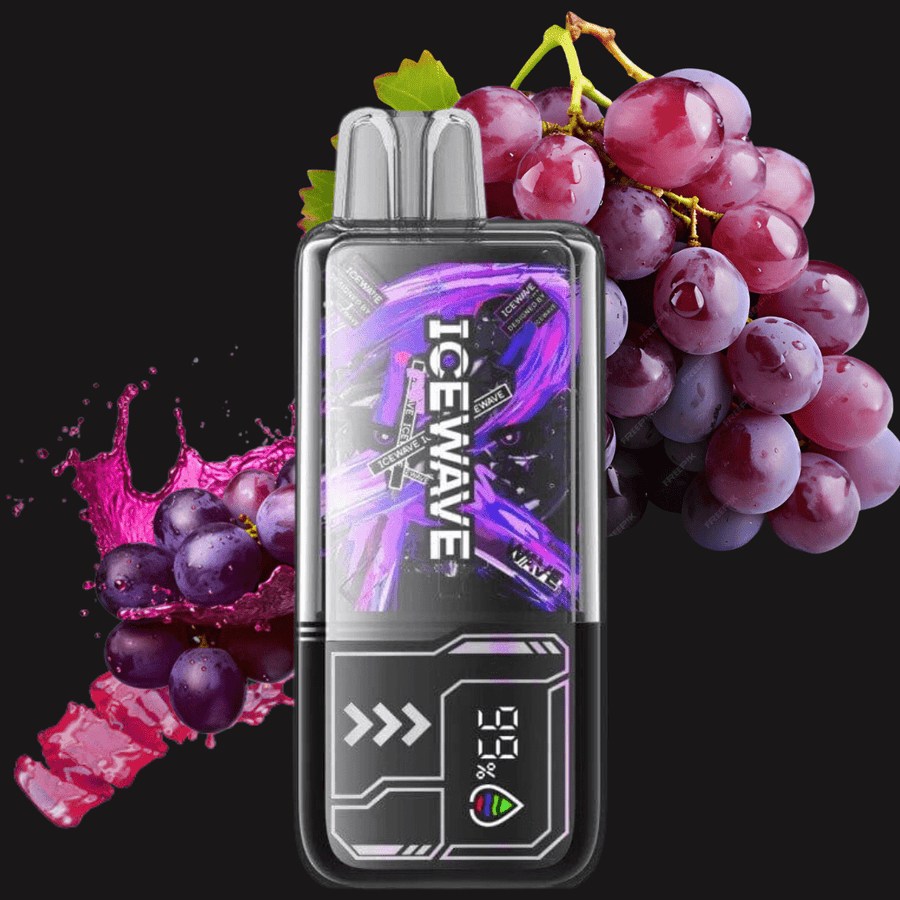 Icewave X8500 Disposable Vape-Sakura Grape 20mg Airdrie Vape SuperStore and Bong Shop Alberta Canada