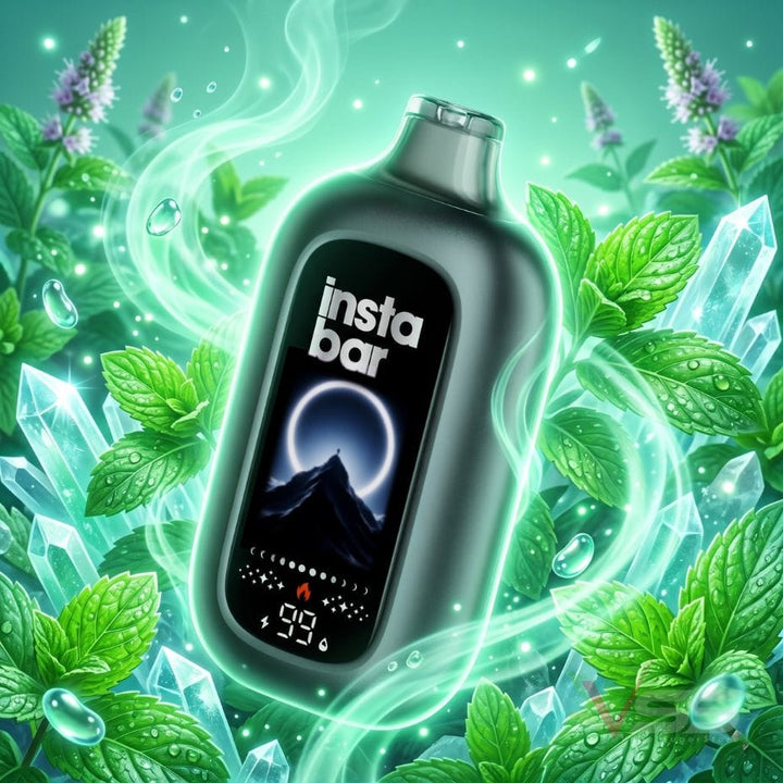 Insta Bar 120K Disposable Vape - Mint 120000 / 20mg Airdrie Vape SuperStore and Bong Shop Alberta Canada