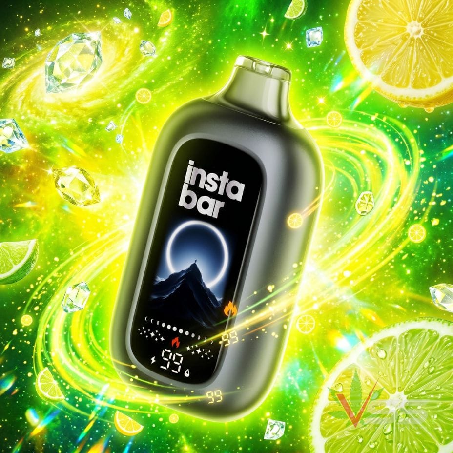 Insta Bar 120K Disposable Vape - Sour G 120000 / 20mg Airdrie Vape SuperStore and Bong Shop Alberta Canada