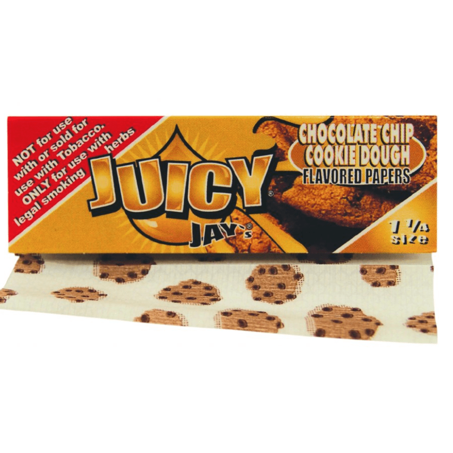 Juicy Jay's Chocolate Chip Cookie Dough Rolling Papers 1 1/4