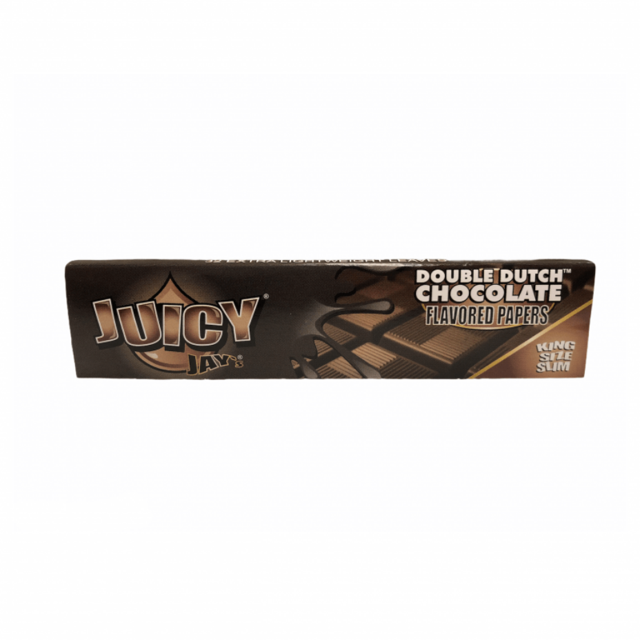 Juicy Jay's King Size Rolling Papers Double Dutch Chocolate Airdrie Vape SuperStore and Bong Shop Alberta Canada