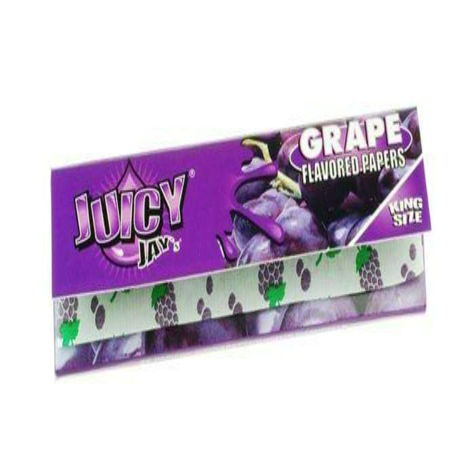 Juicy Jay's King Size Rolling Papers Grape Airdrie Vape SuperStore and Bong Shop Alberta Canada