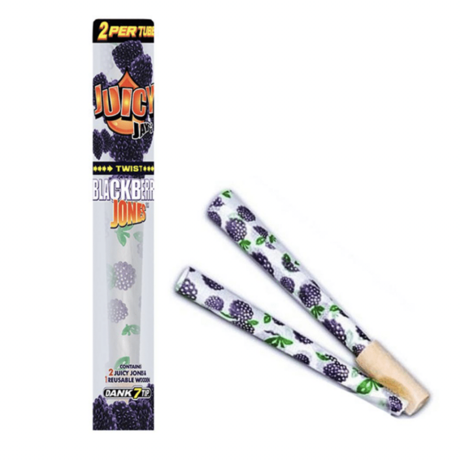 Juicy Jay's Pre-Rolled Cones Blackberry Airdrie Vape SuperStore and Bong Shop Alberta Canada