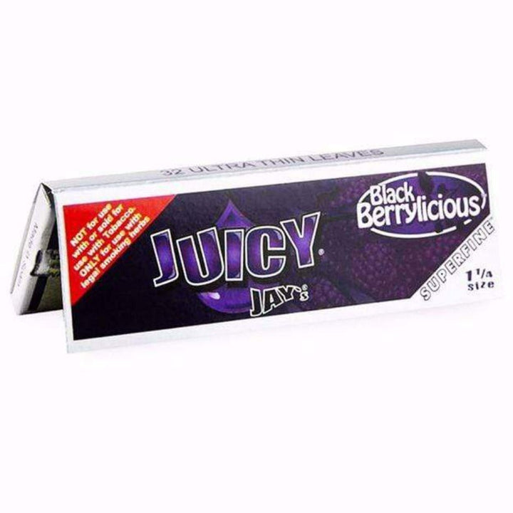Juicy Jay's Rolling Papers Blackberry Licious Airdrie Vape SuperStore and Bong Shop Alberta Canada