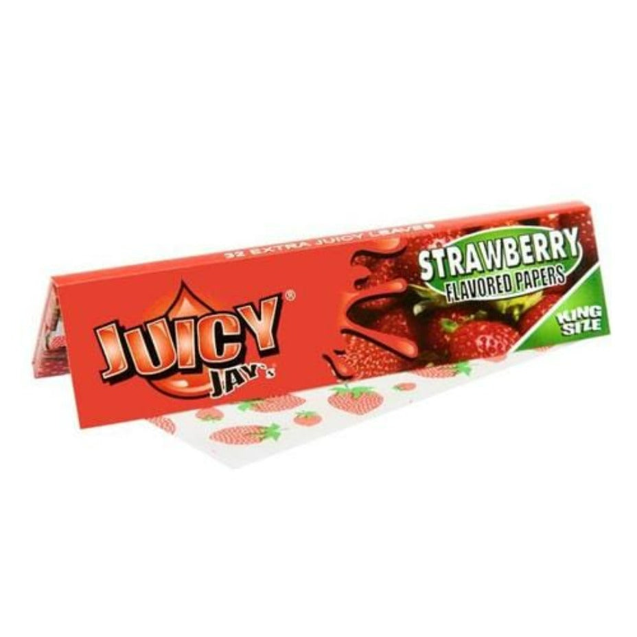Juicy Jay's Rolling Papers Strawberry Airdrie Vape SuperStore and Bong Shop Alberta Canada