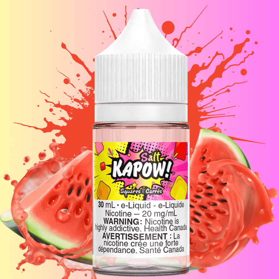 Kapow Salt E-Liquid-Squares - in Canada at Airdrie Vape SuperStore - Airdrie Vape SuperStore & Bong Shop Kapow Salt E-Liquid-Squares - in Canada at Airdrie Vape SuperStore - Airdrie Vape SuperStore & Bong Shop