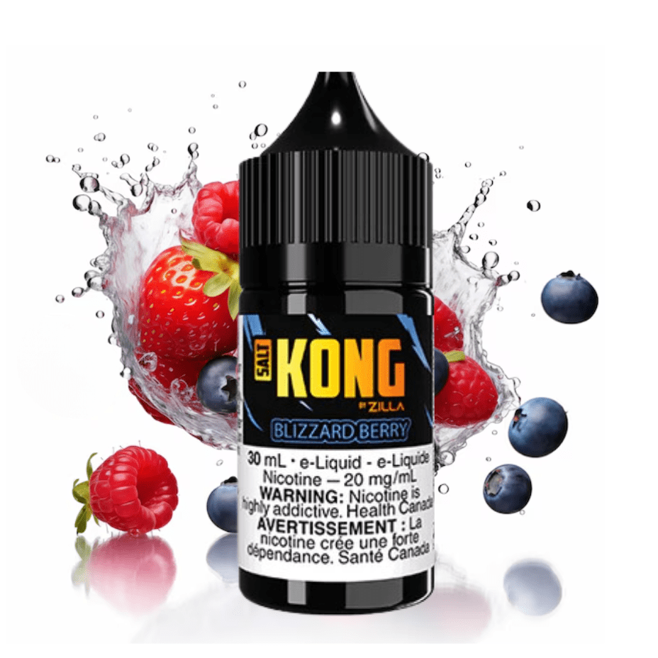 Kong Salt by Zilla-Blizzard Berry Airdrie Vape SuperStore and Bong Shop Alberta Canada