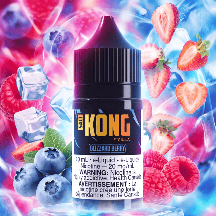 Kong Salt by Zilla-Blizzard Berry Airdrie Vape SuperStore and Bong Shop Alberta Canada