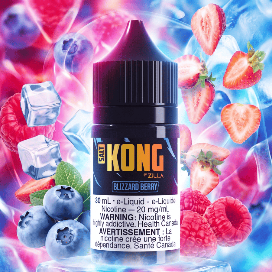 Kong Salt by Zilla-Blizzard Berry Airdrie Vape SuperStore and Bong Shop Alberta Canada