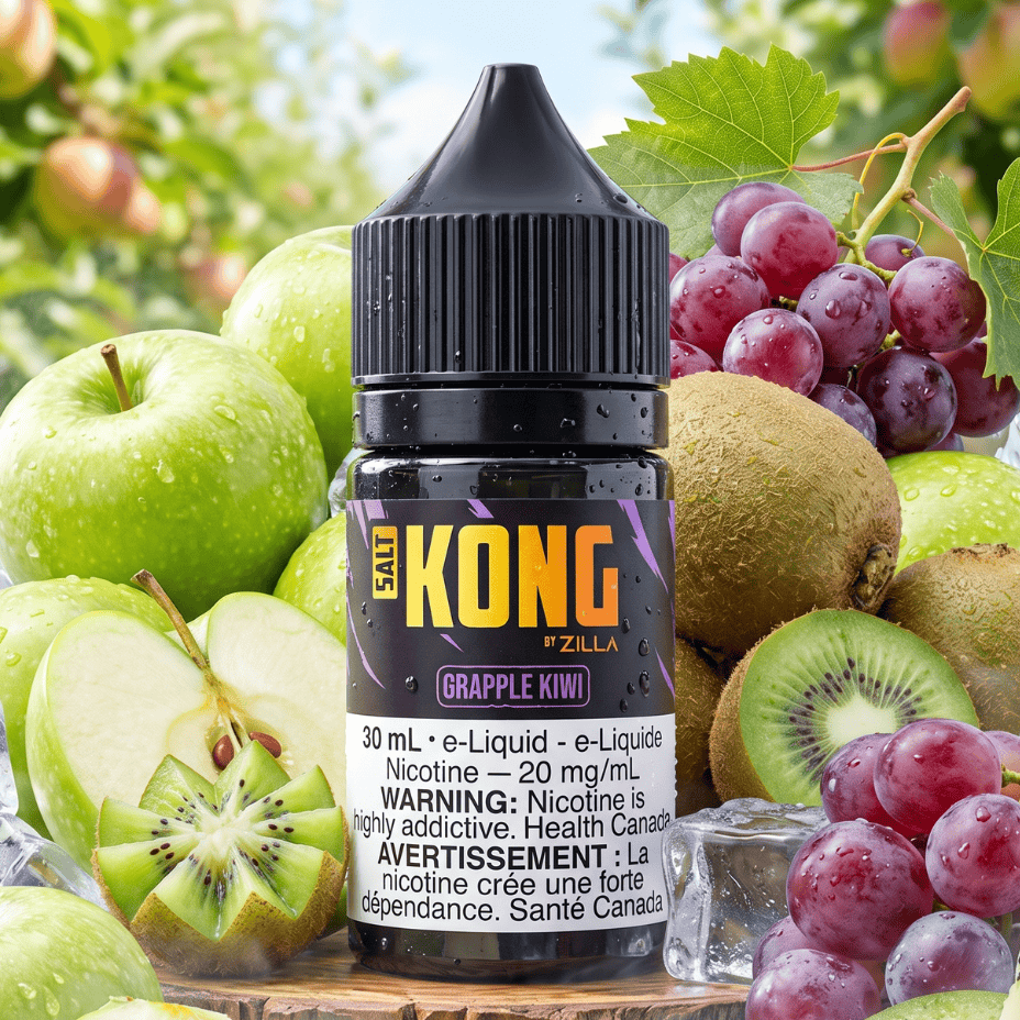 Kong Salt by Zilla-Grapple Kiwi Airdrie Vape SuperStore and Bong Shop Alberta Canada