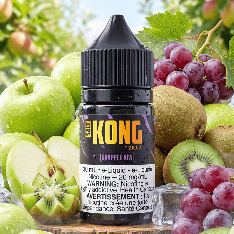 Kong Salt by Zilla-Grapple Kiwi Airdrie Vape SuperStore and Bong Shop Alberta Canada