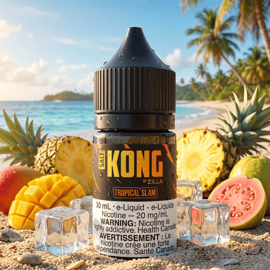 Kong Salt by Zilla-Tropical Slam Nicotine salt Airdrie Vape SuperStore and Bong Shop Alberta Canada