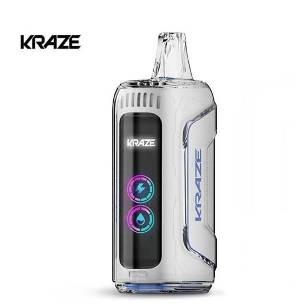 Kraze HD 7k Disposable Vape-Blue Razz 20mg Airdrie Vape SuperStore and Bong Shop Alberta Canada