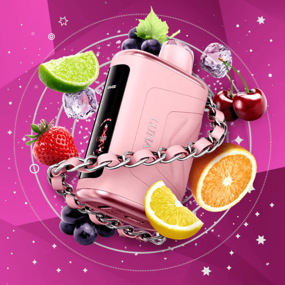 Kraze Luna Disposable Vape-Fruit Jewel Ice Airdrie Vape SuperStore and Bong Shop Alberta Canada