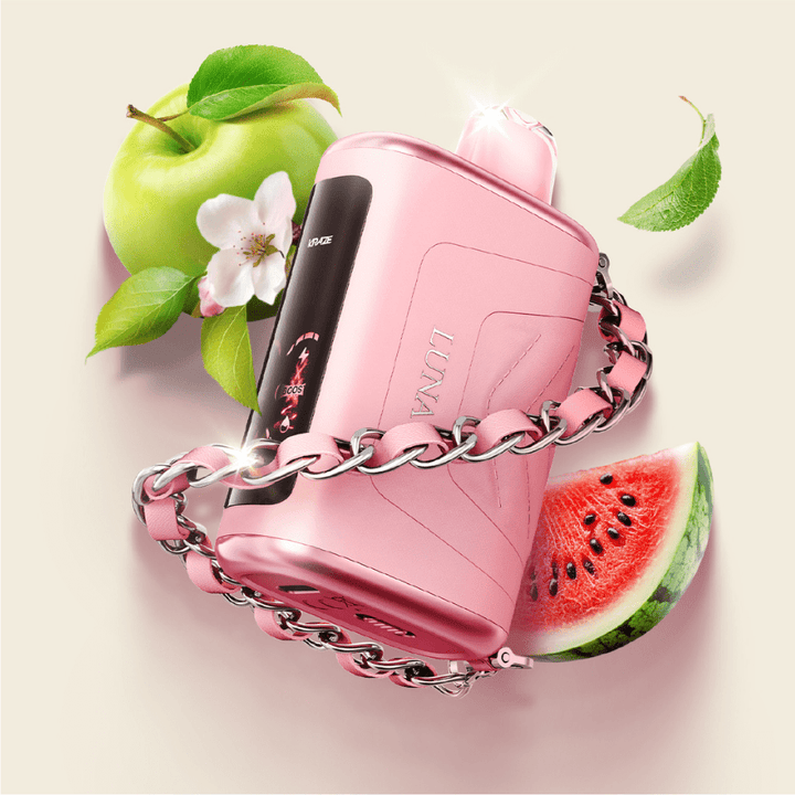 Kraze Luna Disposable Vape-Lush Watermelon Apple Airdrie Vape SuperStore and Bong Shop Alberta Canada