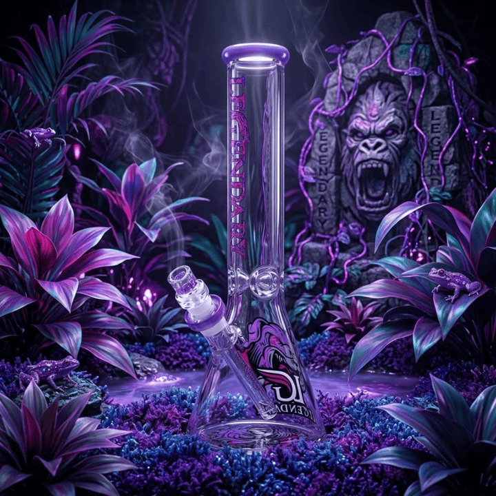 Legendary 7mm Raging Gorilla Beaker Bong-14" Airdrie Vape SuperStore and Bong Shop Alberta Canada