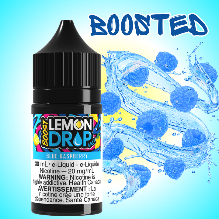 Lemon Drop Boost Salt - Blue Raspberry Airdrie Vape SuperStore and Bong Shop Alberta Canada