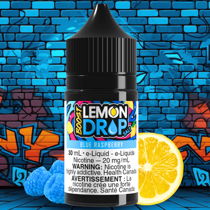Lemon Drop Boost Salt - Blue Raspberry Airdrie Vape SuperStore and Bong Shop Alberta Canada