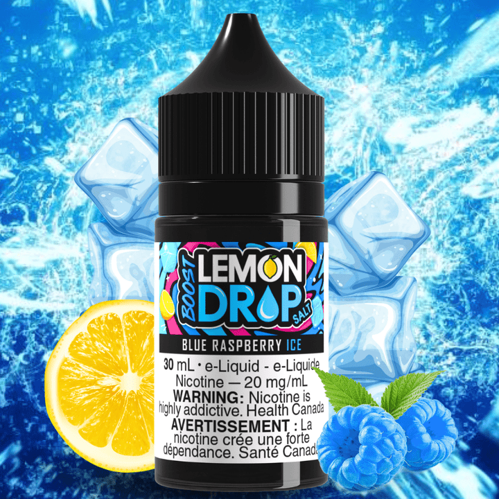 Lemon Drop Boost Salt - Blue Raspberry Ice Airdrie Vape SuperStore and Bong Shop Alberta Canada
