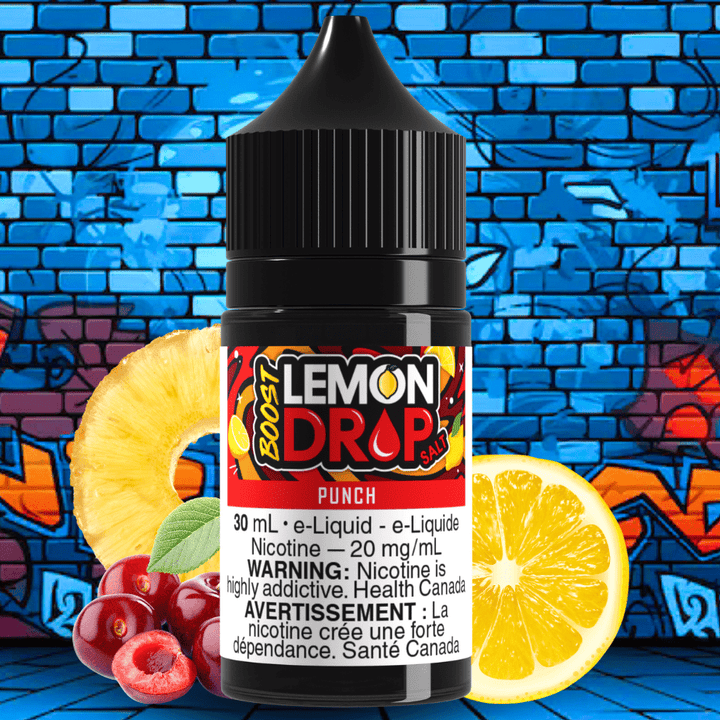 Lemon Drop Boost Salt - Punch Airdrie Vape SuperStore and Bong Shop Alberta Canada