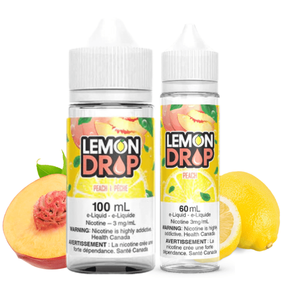 Lemon Drop E-Liquid Peach by Lemon Drop E-Liquid-100ml 100ml / 3mg Peach by Lemon Drop E-Liquid 100ml-Airdrie Vape SuperStore Alberta