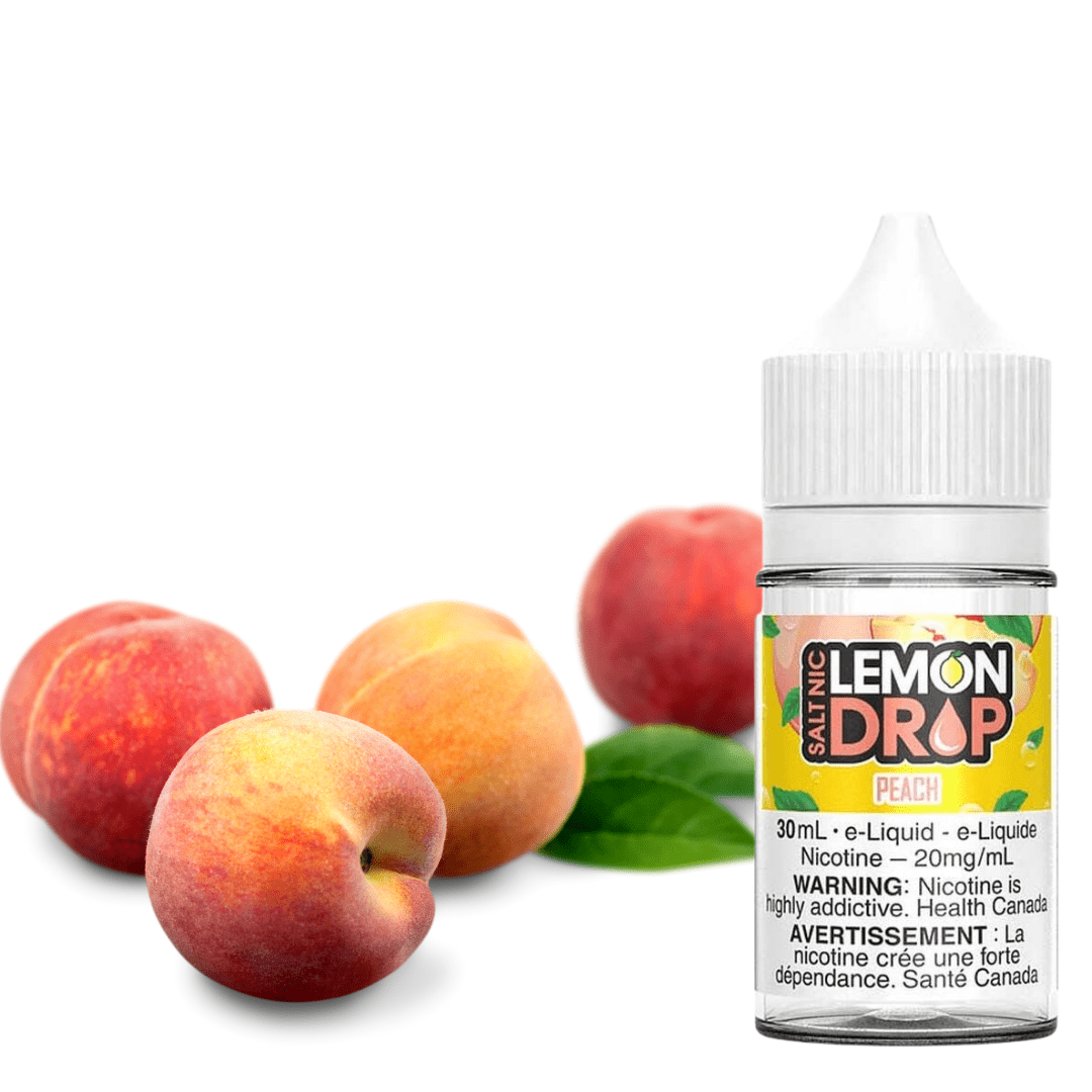 Lemon Drop E-Liquid Peach Salts by Lemon Drop E-Liquid 30ml / 12mg Peach Salts by Lemon Drop E-Liquid - Airdrie Vape SuperStore AB Canada
