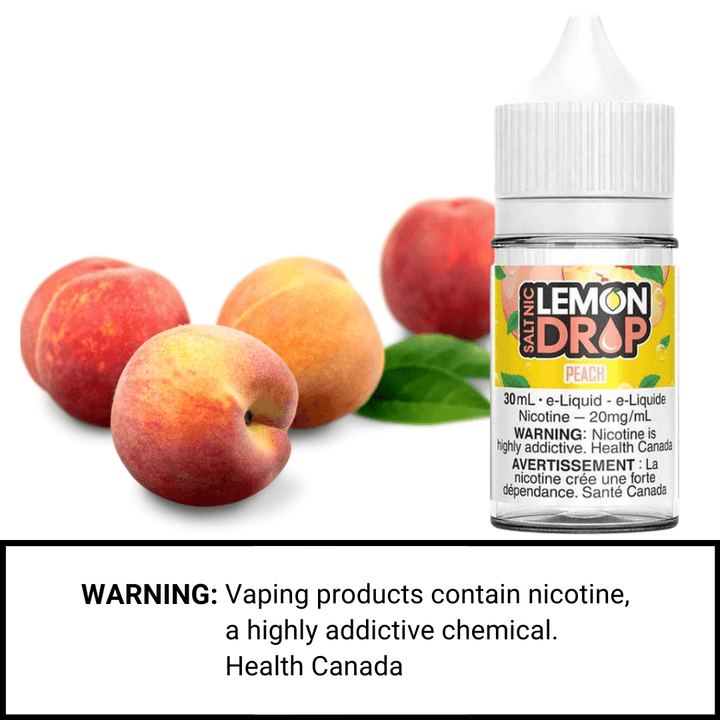 Lemon Drop E-Liquid Peach Salts by Lemon Drop E-Liquid Peach Salts by Lemon Drop E-Liquid - Airdrie Vape SuperStore AB Canada