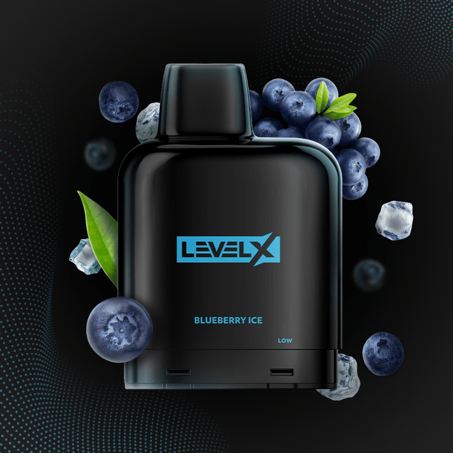 Level X Essential Pod-Blueberry Ice 7000 Puffs / 20mg Airdrie Vape SuperStore and Bong Shop Alberta Canada
