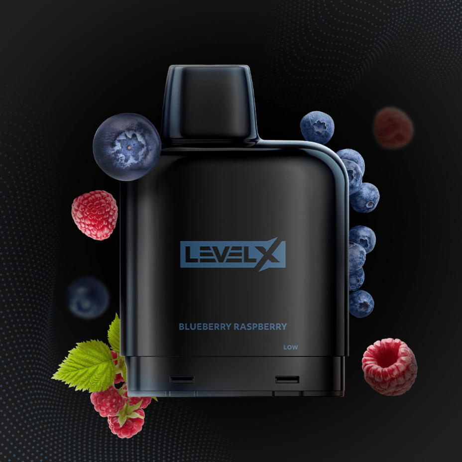 Level X Essential Pod-Blueberry Raspberry 7000 Puffs / 20mg Airdrie Vape SuperStore and Bong Shop Alberta Canada