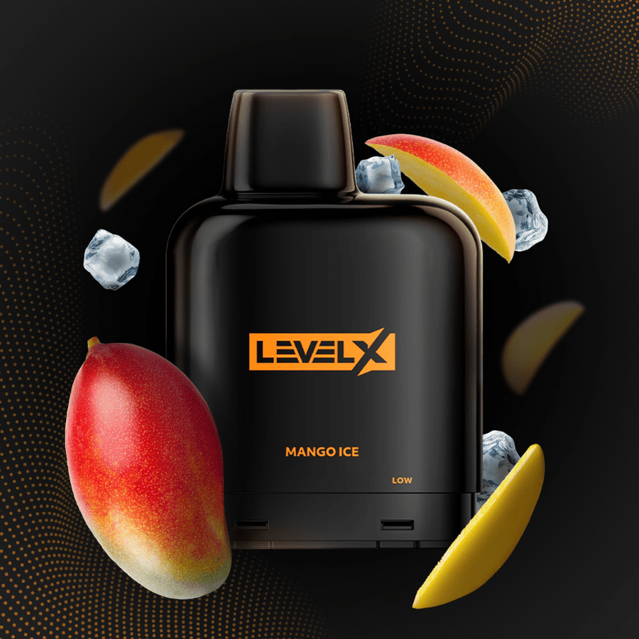 Level X Essential Pod-Mango Ice 7000Puffs / 20mg Airdrie Vape SuperStore and Bong Shop Alberta Canada