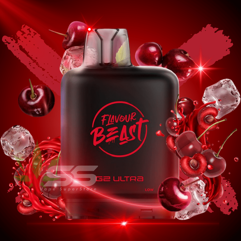 Level X G2 Ultra Flavour Beast Pod 50k-Cherry Blast Iced Airdrie Vape SuperStore and Bong Shop Alberta Canada