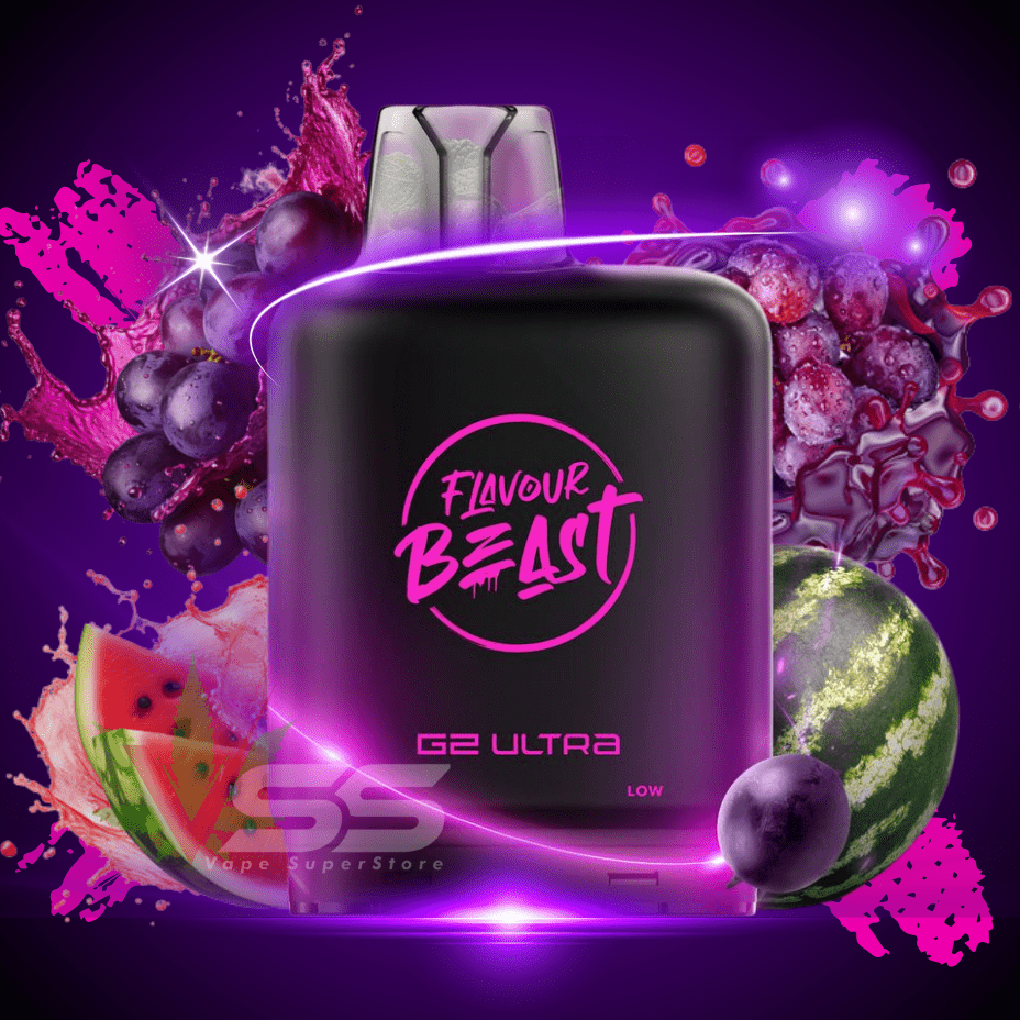 Level X G2 Ultra Flavour Beast Pod 50k-Gleamin Grape Watermelon Mint Iced Airdrie Vape SuperStore and Bong Shop Alberta Canada