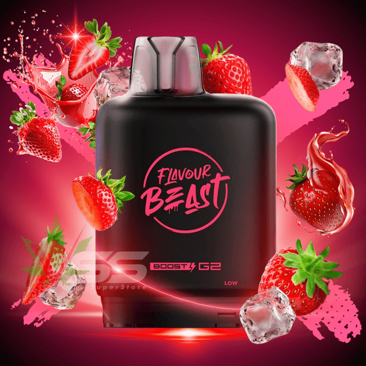 Level X G2 Ultra Flavour Beast Pod 50k-Smashin Strawberry Jewel Iced Airdrie Vape SuperStore and Bong Shop Alberta Canada