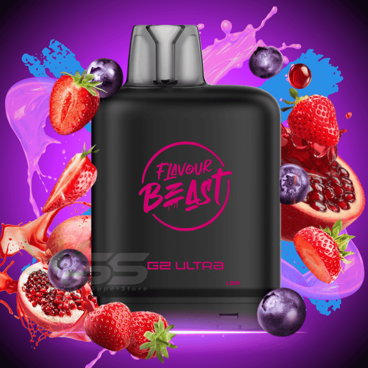 Level X G2 Ultra Flavour Beast Pod 50k-Trippin' Triple Berry 50000 / 20mg Airdrie Vape SuperStore and Bong Shop Alberta Canada
