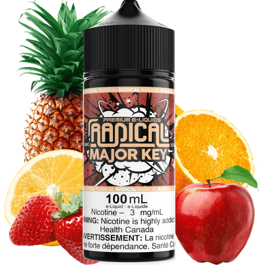 Major Key by Radical E-liquid-100ml Airdrie Vape SuperStore and Bong Shop Alberta Canada