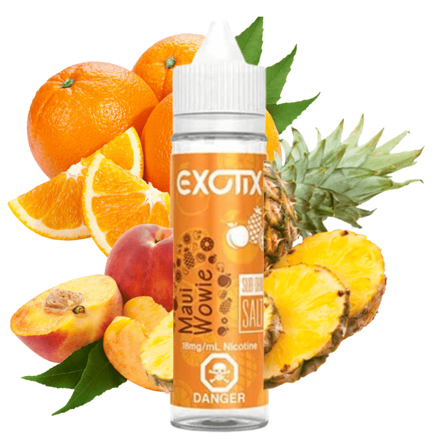 Maui Wowie By Exotix E-Liquid 60mL / 3mg Airdrie Vape SuperStore and Bong Shop Alberta Canada