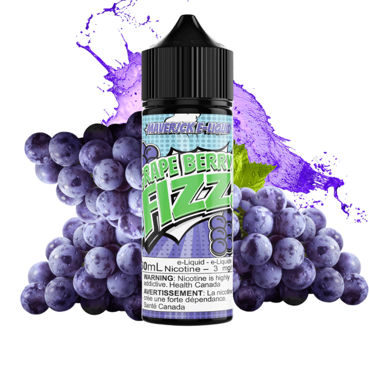 Maverick E-Liquid Grape Berry Fizz by Maverick E-Liquid Grape Berry Fizz by Maverick E-Liquid-Airdrie Vape SuperStore & Bong